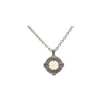 Vicenza - Piazzetta Palladio 2 - Collier Zancan Homme Eternity Titanium in Titane Diamante 0.035 Ct ETC205G - ETC205G